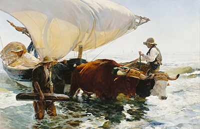 The Return of Fishing Joaquin Sorolla